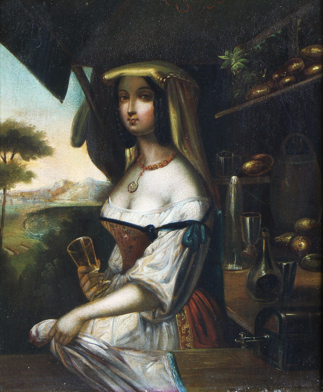 ANONIMO 'VENDEDORA NAPOLITANA' ANONIMO 'VENDEDORA NAPOLITANA'