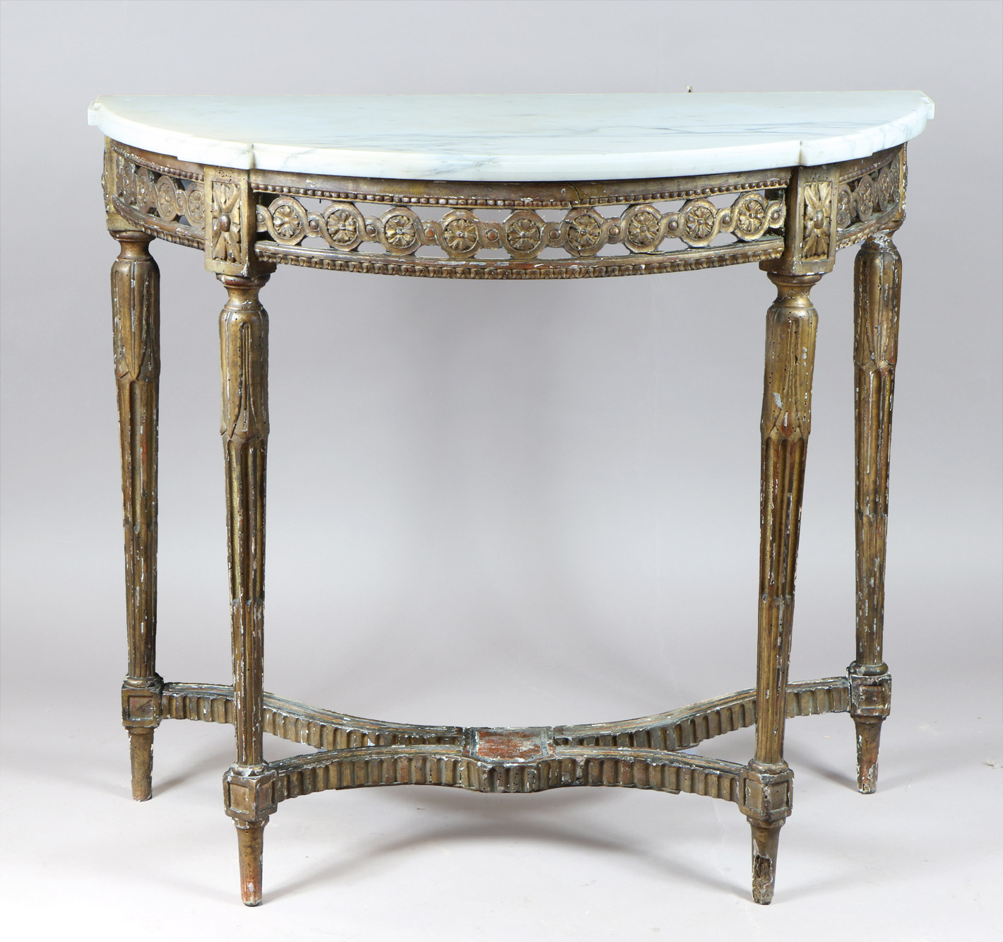  ANTIGUA CONSOLA FRANCESA ESTILO LUIS XVI. 