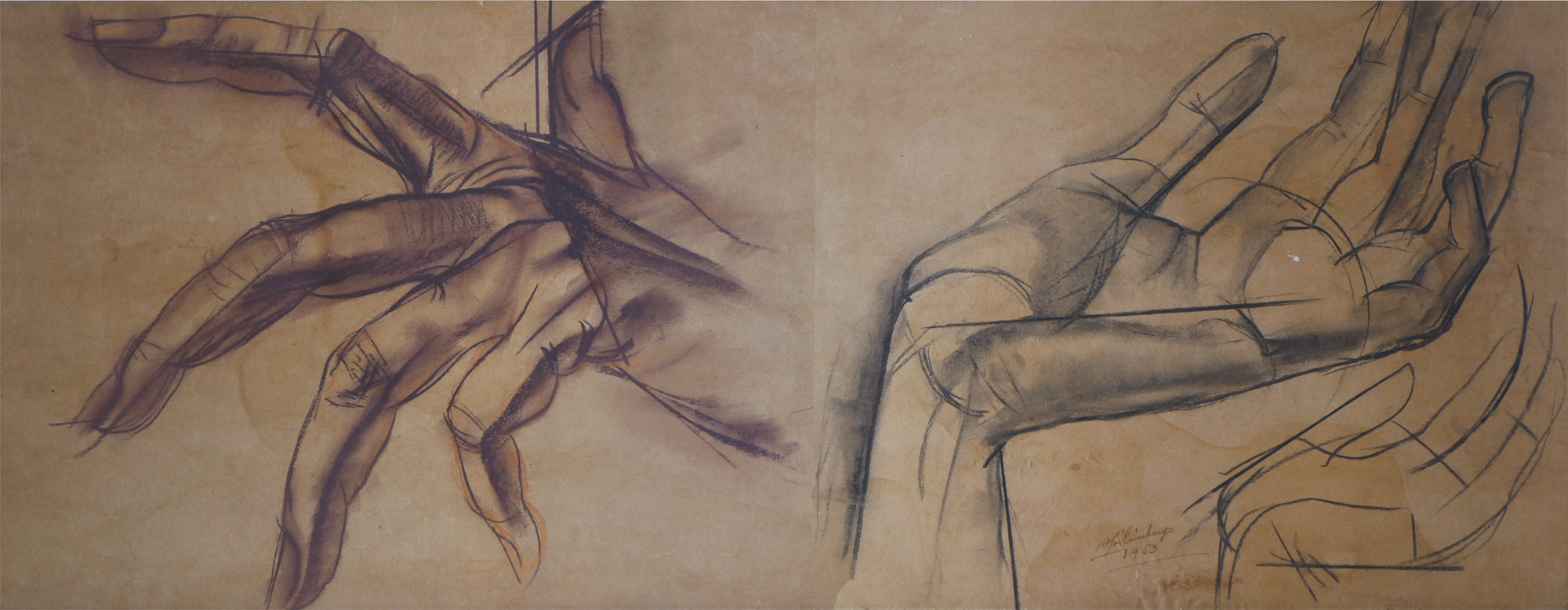 SPILIMBERGO, Lino Enea 'ESTUDIO DE MANOS'