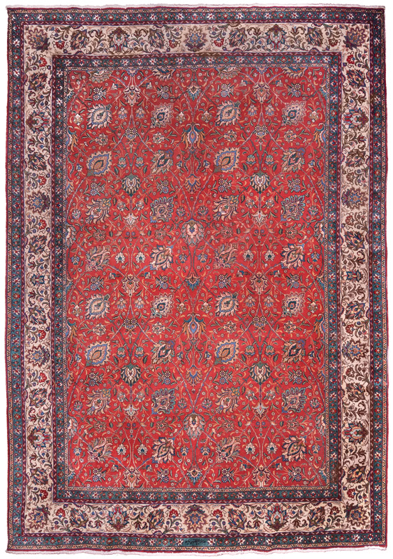 ALFOMBRA PERSA TABRIZ DE LANA TEJIDA A MANO. ALFOMBRA PERSA TABRIZ DE LANA TEJIDA A MANO.