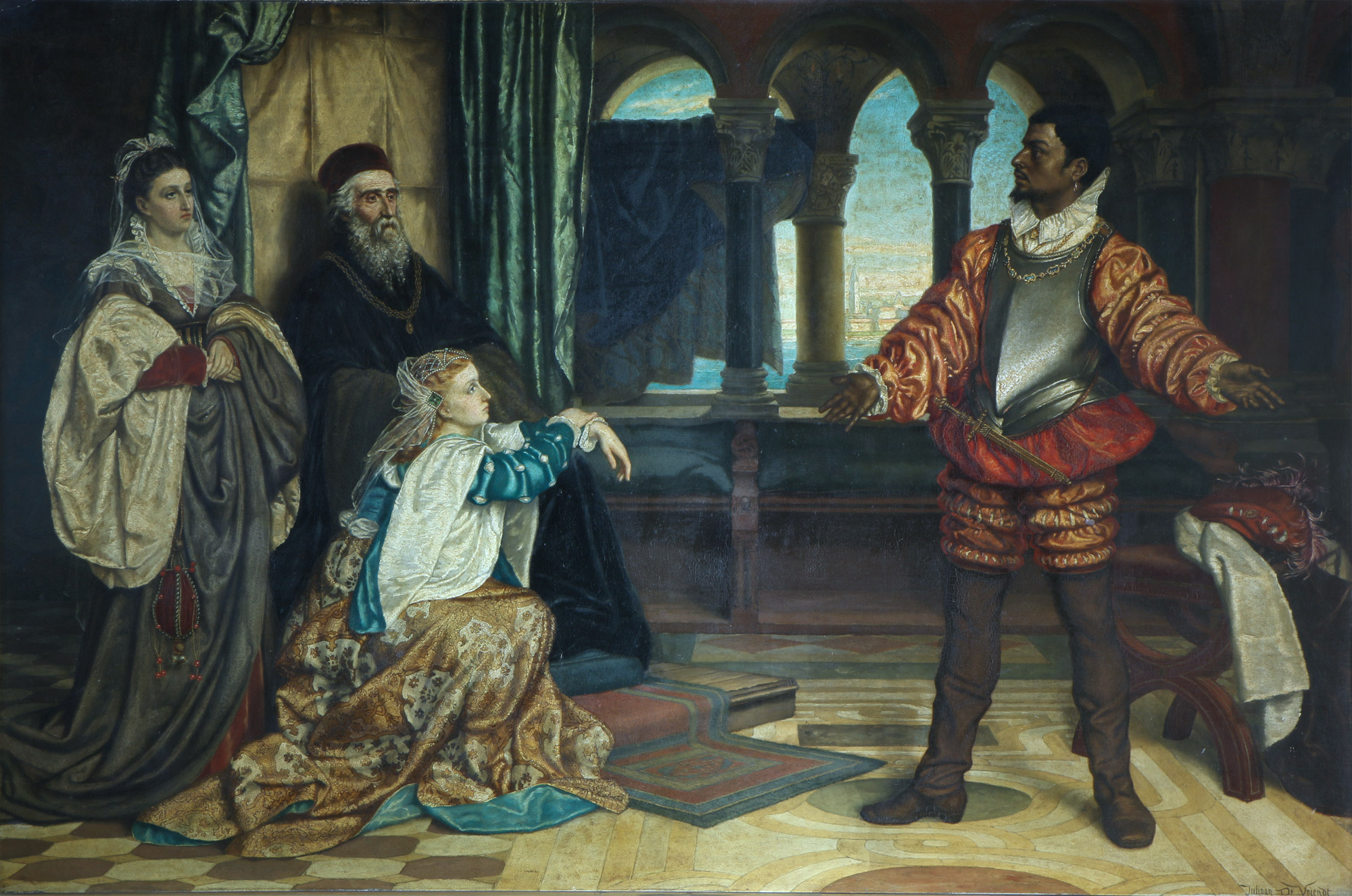 DE VRIENDT, Juliaan 'ESCENA PALACIEGA' DE VRIENDT, Juliaan 'ESCENA PALACIEGA'