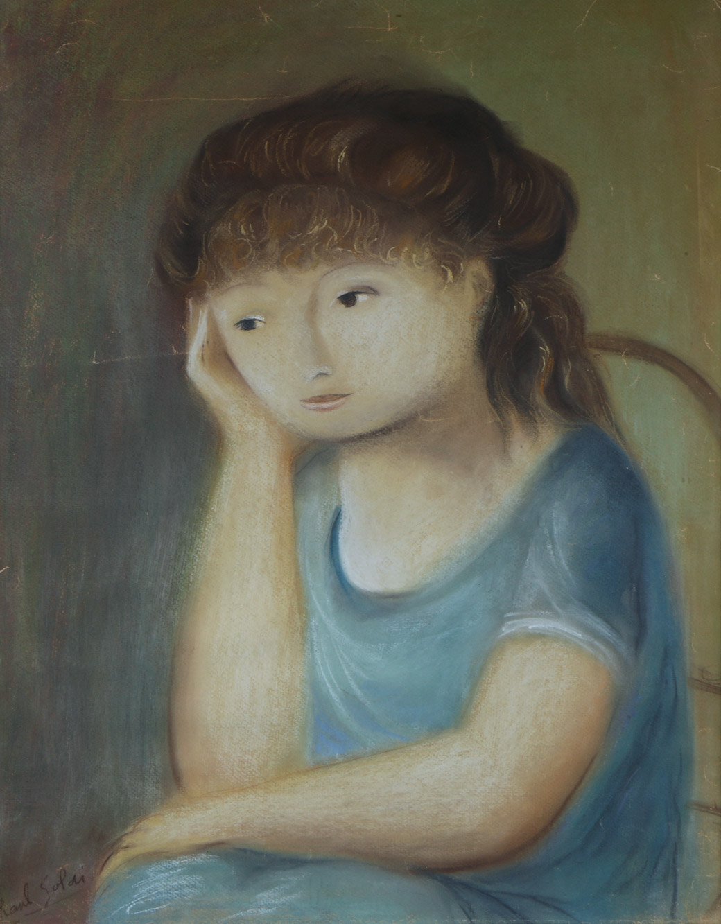 SOLDI, Raúl   'NIÑA PENSATIVA'