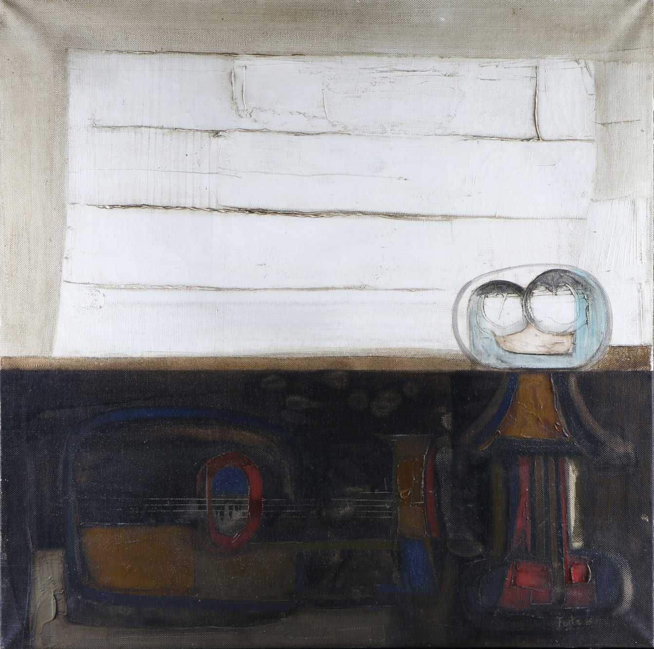 FORTE, Vicente 'COMPOSICION CON MANDOLINA' FORTE, Vicente 'COMPOSICION CON MANDOLINA'