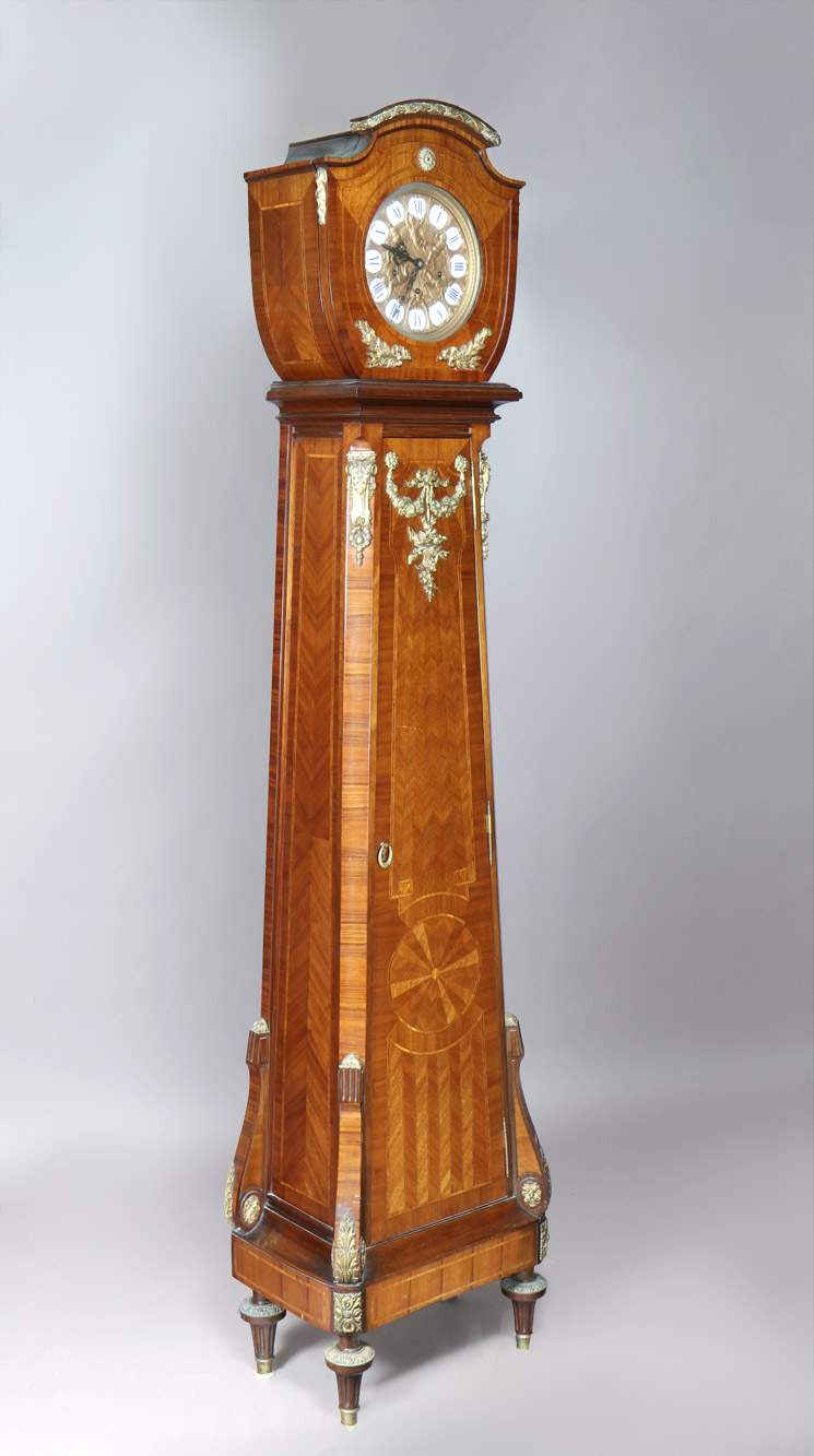  RELOJ DE PIE FRANCES DE ESTILO LUIS XVI. 