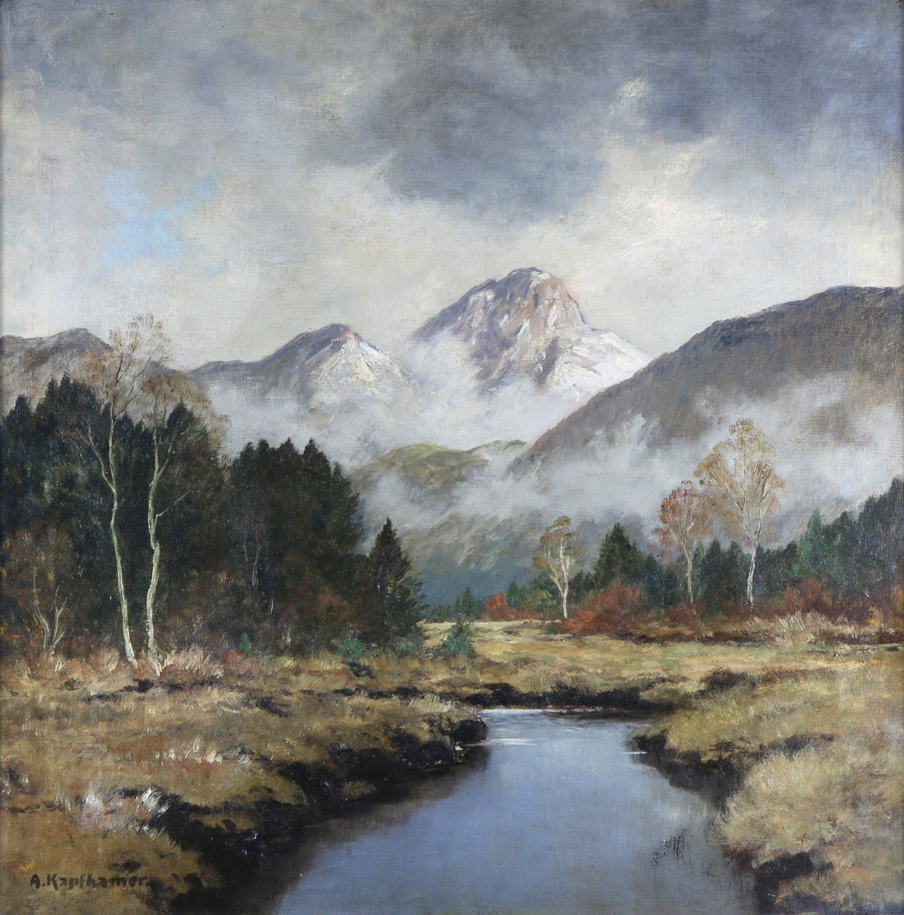 KAPFHAMER, Adolf 'PAISAJE MONTAÑOSO' 