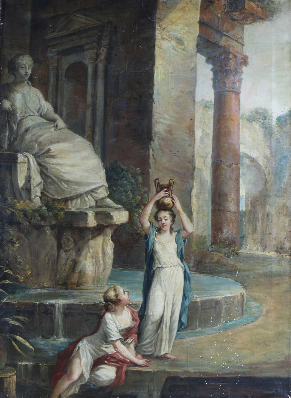 'MUJERES CON TINAJA' 'MUJERES CON TINAJA'