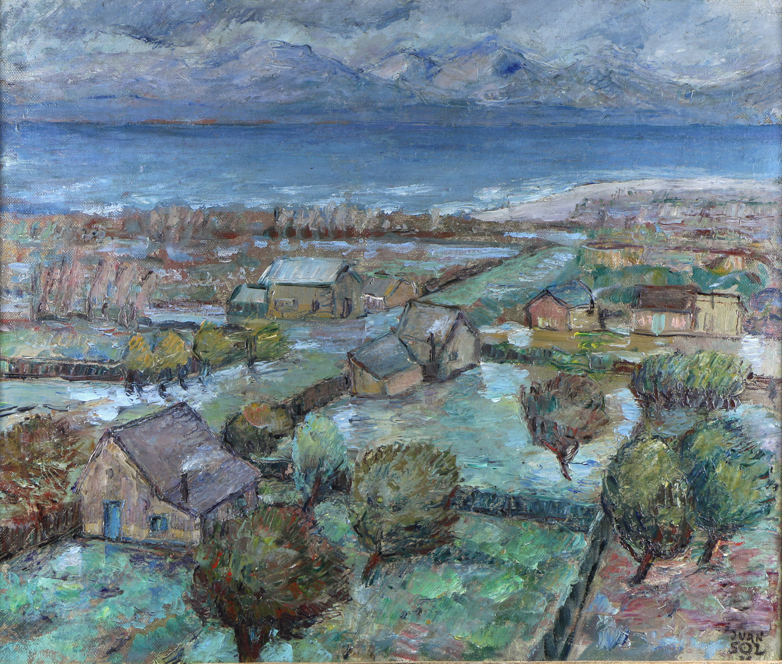 SOL, Juan Francisco 'PAISAJE DE BARILOCHE'