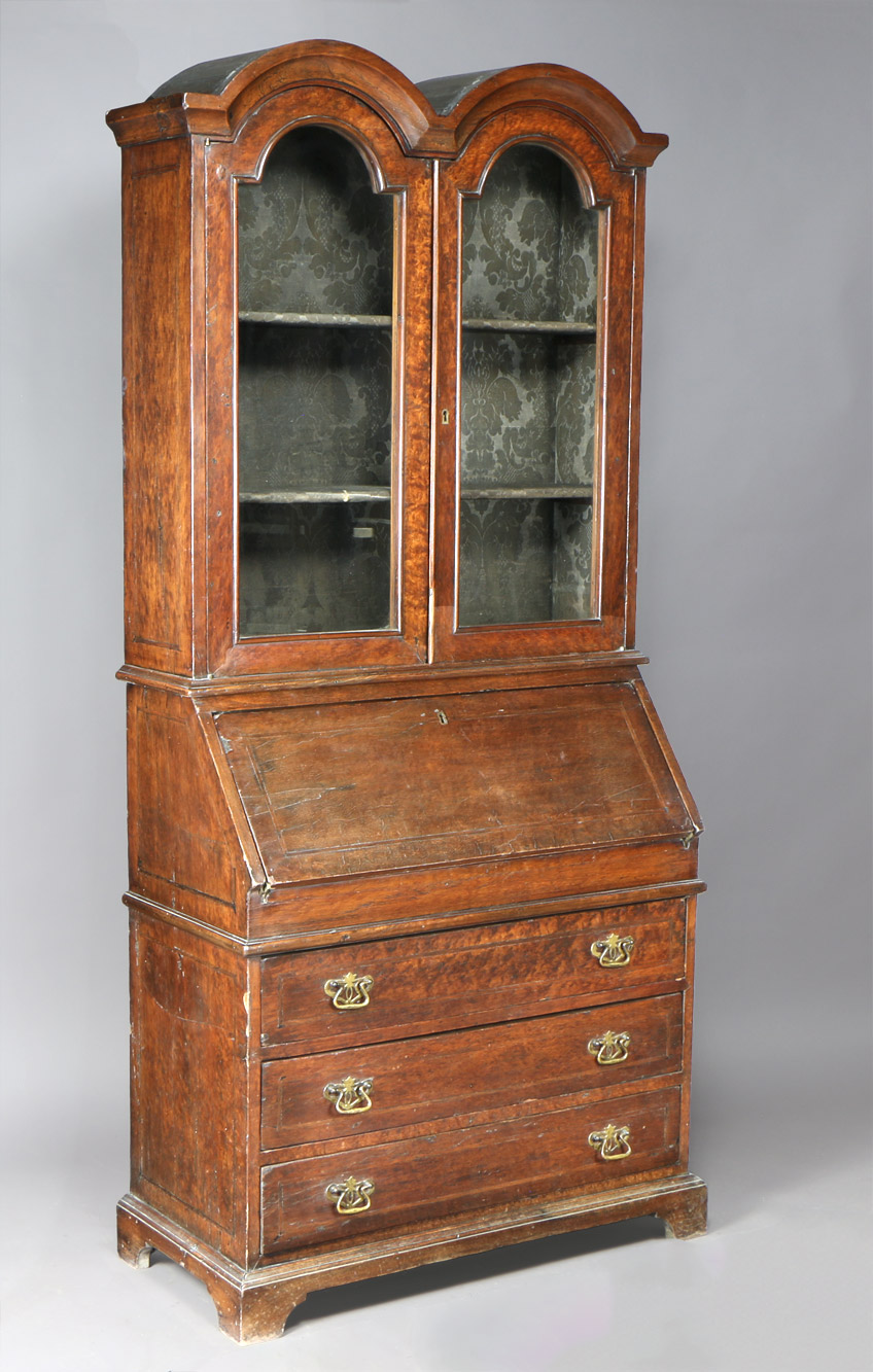  PEQUEÑA BIBLIOTECA SECRETAIRE INGLESA SIGLO XIX. 