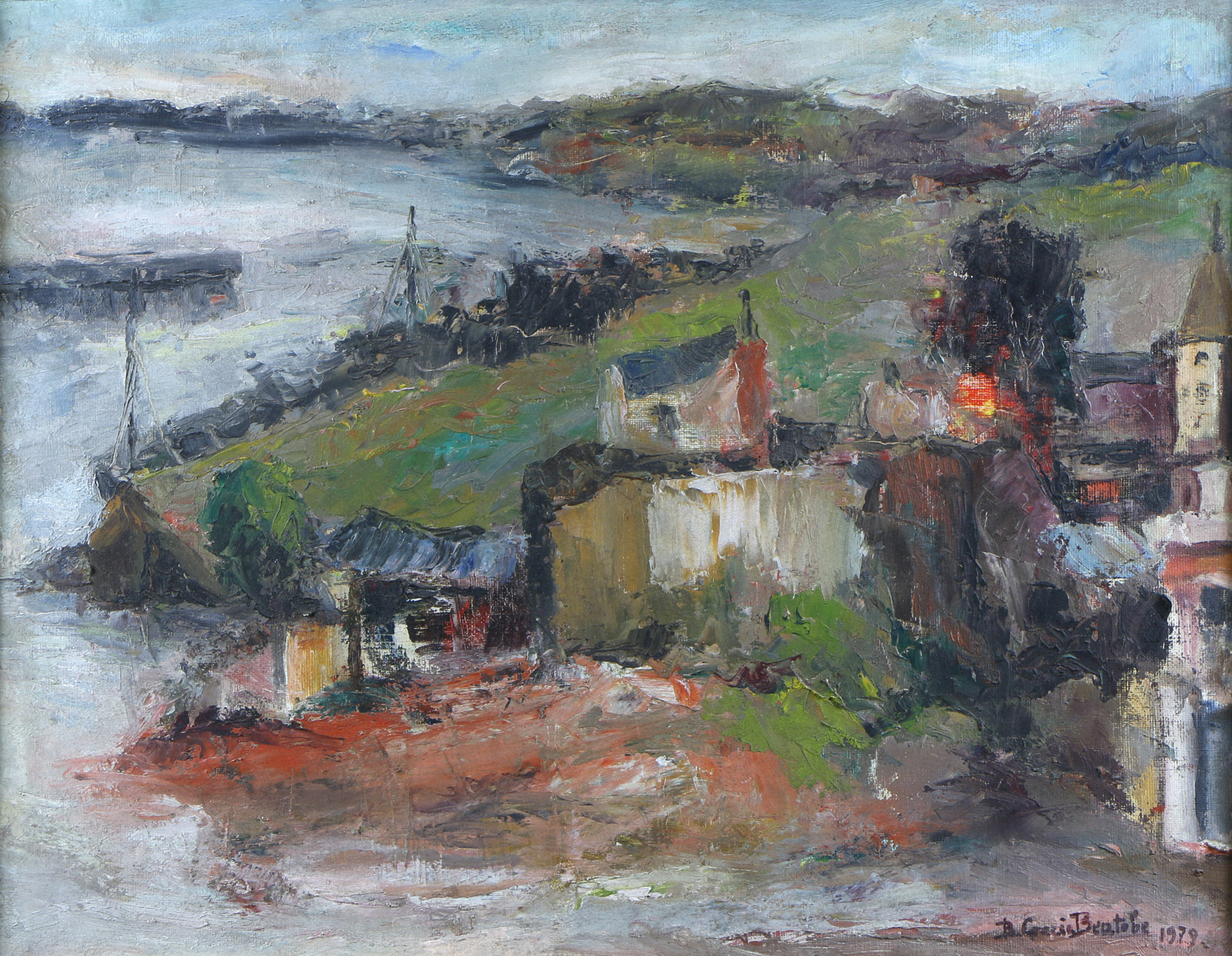 GRACIA BEATOBE, Benito 'PAISAJE NUBLADO' 