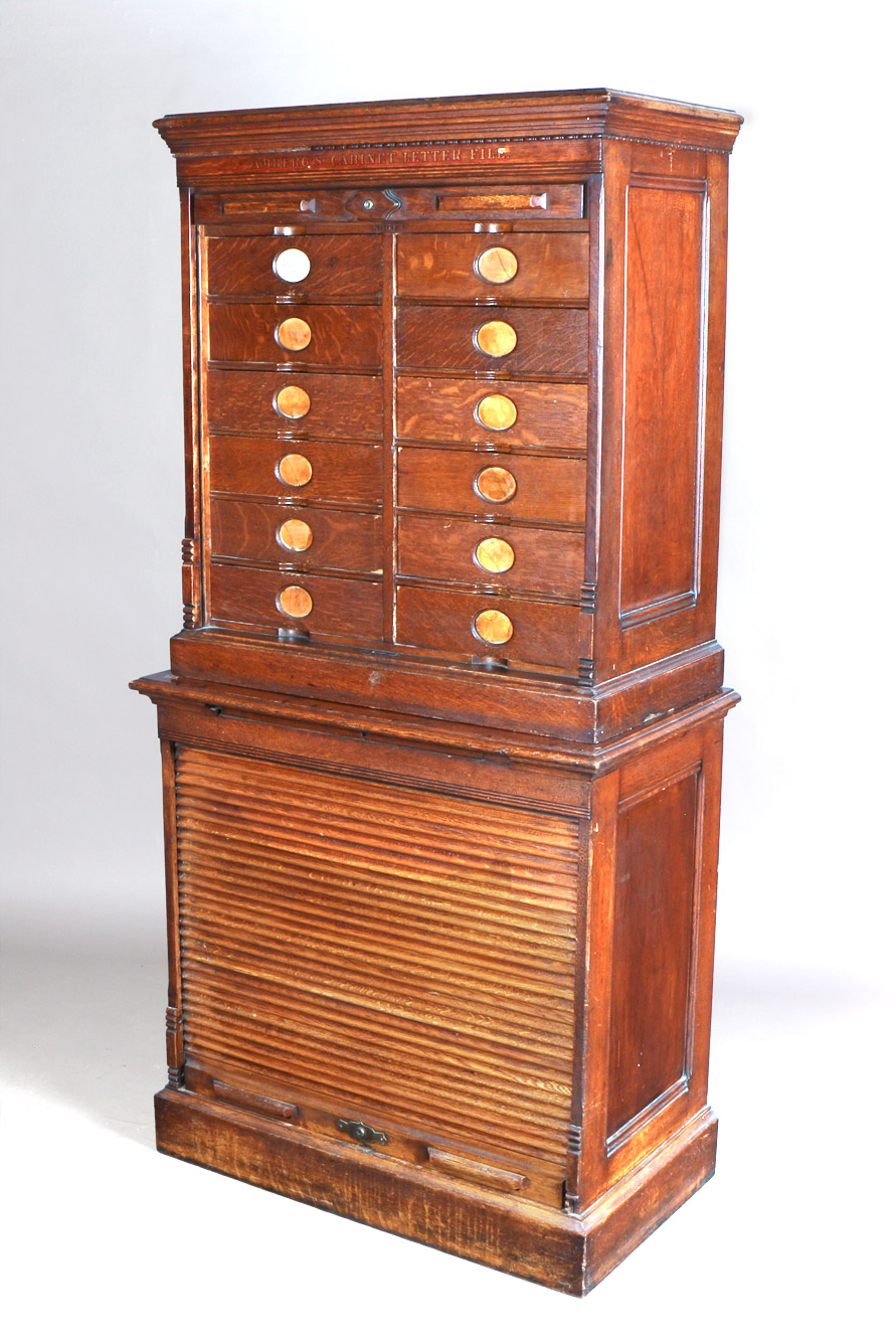 'AMBERG'S CABINET LETTER FILE' AMERICANO DE ROBLE. 'AMBERG'S CABINET LETTER FILE' AMERICANO DE ROBLE.