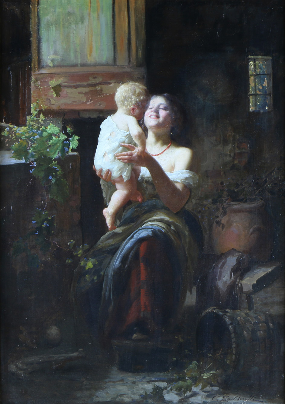ZACHINETTI, Carlo 'MUJER CON NIÑO' ZACHINETTI, Carlo 'MUJER CON NIÑO'