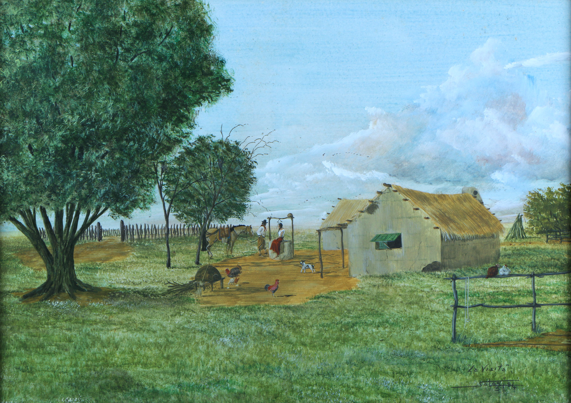 SOLARI, Gustavo �LA VISITA� SOLARI, Gustavo �LA VISITA�