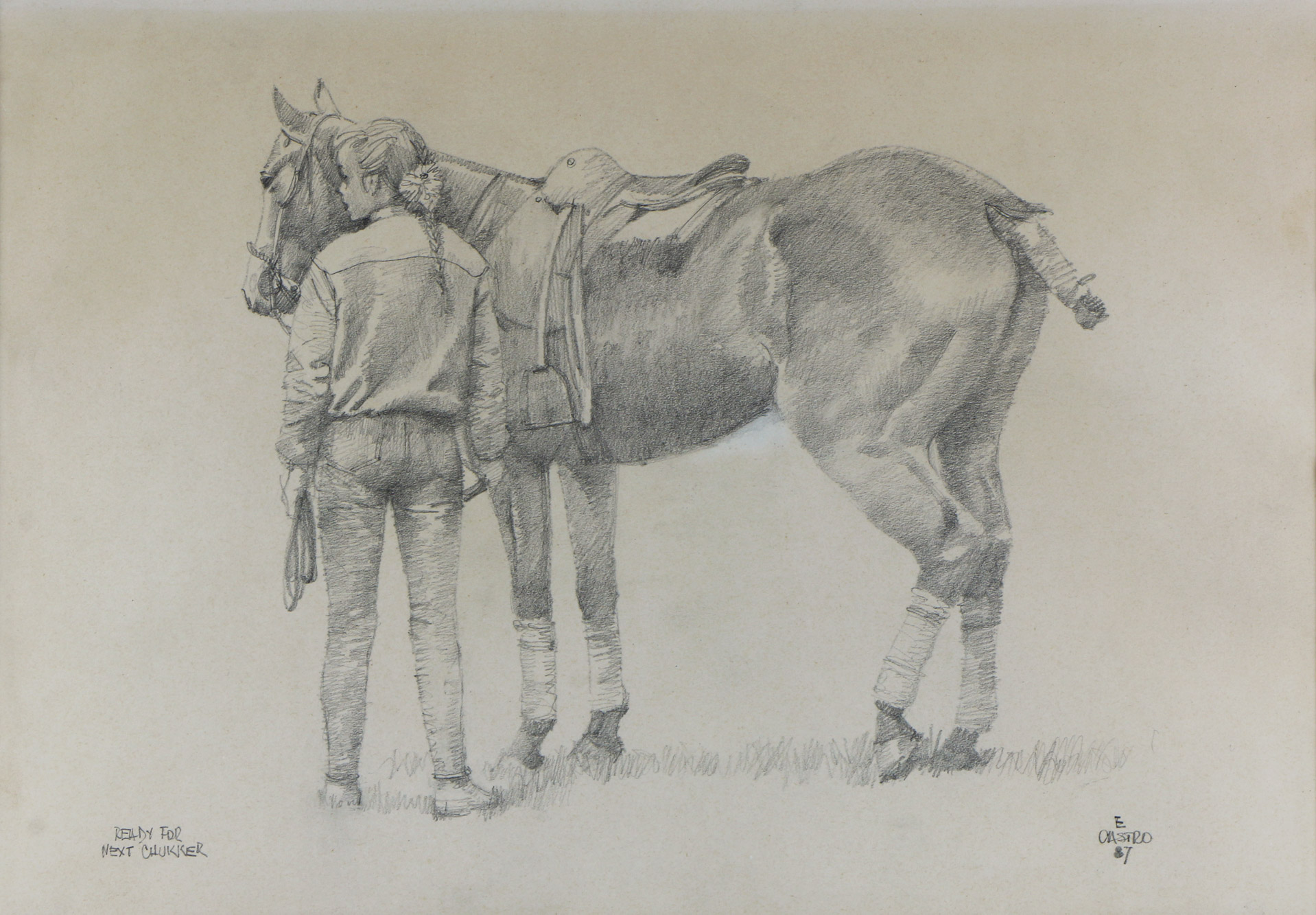 CASTRO, Enrique �READY FOR MY NEXT CHUKKER� 