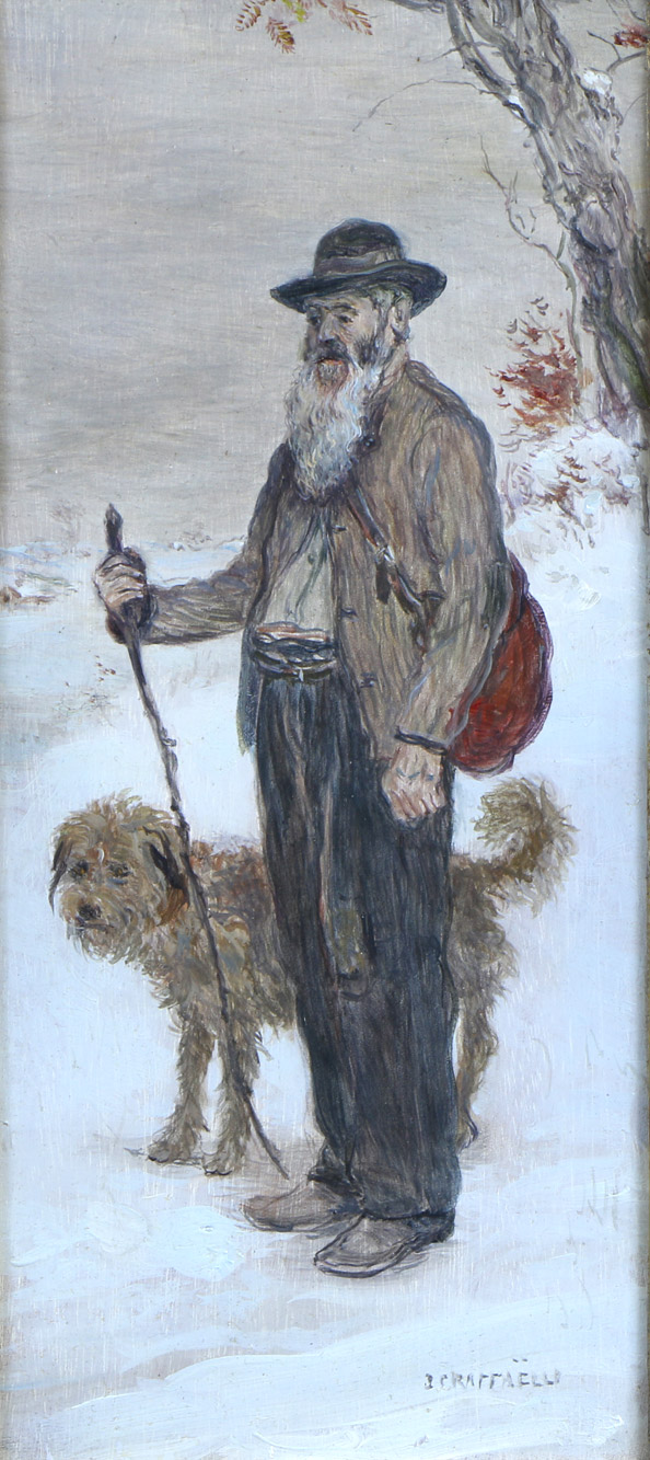 RAFFAËLLI, Jean Francois 'CHIFFONIER ET CHIEN' RAFFAËLLI, Jean Francois 'CHIFFONIER ET CHIEN'