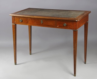 Lote 319: PEQUEÑO ESCRITORIO DE ESTILO FRANCES LUIS XVI.  PEQUEÑO ESCRITORIO DE ESTILO FRANCES LUIS XVI. 