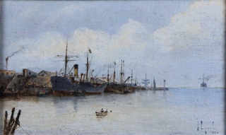 Lote 61: LYNCH, Justo Máximo  'PUERTO' 