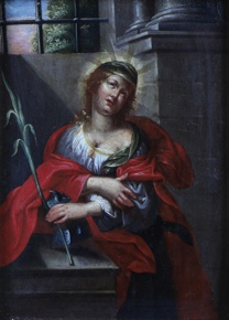 Lote 86: ANONIMO 'RETRATO DE MARTIR' 