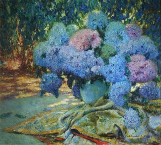 Lote 1: QUIRÓS, Cesáreo Bernaldo de  'HORTENSIAS'