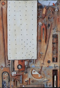 Lote 457: VILCHE, Hector 'COLLAGE CONSTRUCTIVO' 