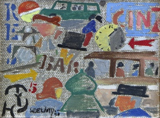 Lote 57: DELIOTTI, Walter 'EL OMNIBUS VERDE' 