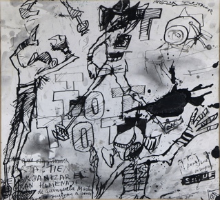 Lote 29: GRECO, Alberto 'HOMENAJE AL TROLEBUS DE QUINQUELA' 