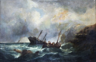 Lote 70: STUBBS, Ralph 'NAUFRAGIO' 