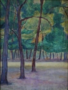 Lote 108: SILVA, Ramón 'PARQUE ARBOLADO' 