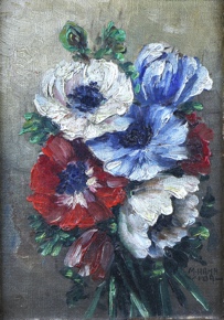 Lote 145: HAHN de VIDAL Margarita 'FLORES' 