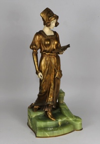 Lote 502: ALONZO, Dominique 'LA LECTURA' 