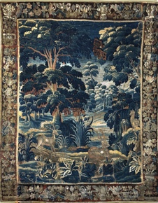 Lote 371: ANTIGUA TAPICERIA FRANCESA VERDURE SIGLO XVIII.  ANTIGUA TAPICERIA FRANCESA VERDURE SIGLO XVIII. 