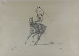 Lote 109: CASTRO, Enrique �POLO IN ACTION 7�