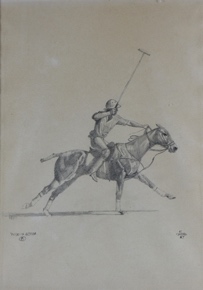 Lote 111: CASTRO, Enrique �POLO IN ACTION 8�