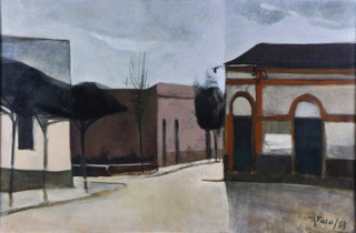 Lote 114: FARA, José Teresio �INVIERNO EN CAFAYATE'