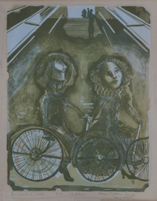 Lote 178: LUNA, Oscar Esteban �LOS REYES EN EL METRO�