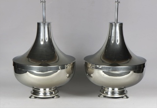 Lote 487: PAR DE LAMPARAS ITALIANAS DE DISEÑO.  PAR DE LAMPARAS ITALIANAS DE DISEÑO. 