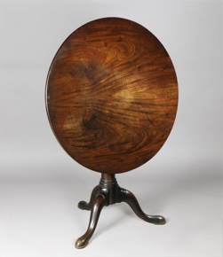 Lote 228: ANTIGUA MESA TILT TOP INGLESA SIGLO XIX.  ANTIGUA MESA TILT TOP INGLESA SIGLO XIX. 
