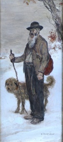 Lote 8: RAFFAËLLI, Jean Francois 'CHIFFONIER ET CHIEN'