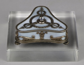 Lote 412: IMPORTANTE PULSADOR DE CAMPANA RUSO FABERGÉ. IMPORTANTE PULSADOR DE CAMPANA RUSO FABERGÉ.