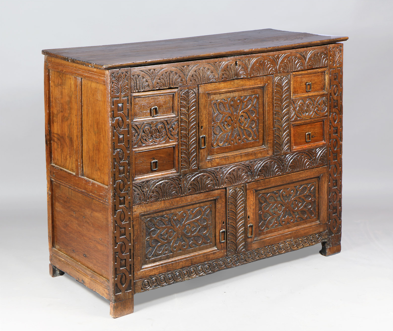  'MULE CHEST' INGLES DE FINES DEL SIGLO XVIII. 