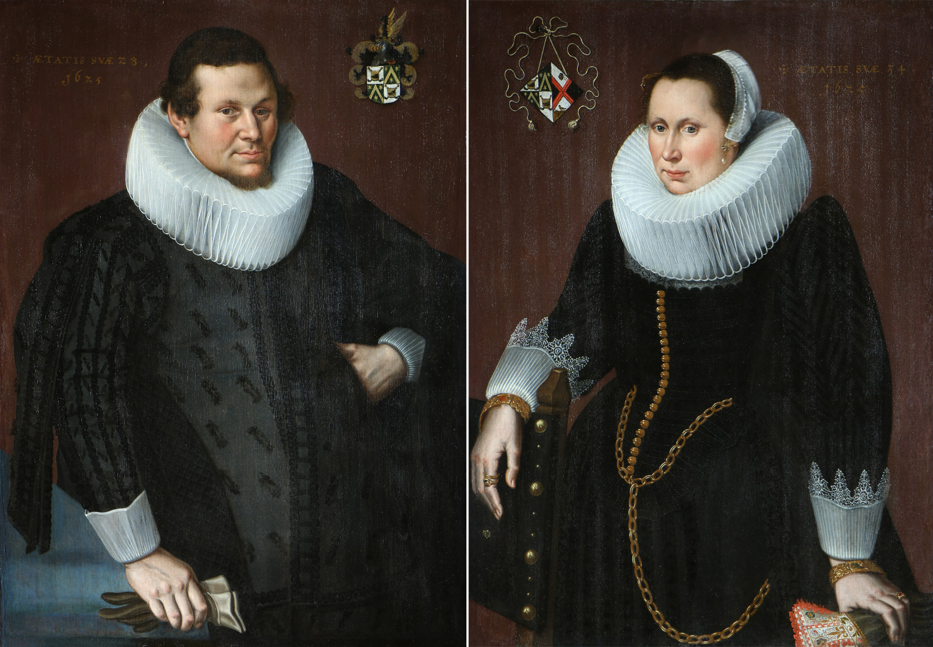 ANONIMO 'RETRATO DE DAMA' 'RETRATO DE CABALLERO' ANONIMO 'RETRATO DE DAMA' 'RETRATO DE CABALLERO'