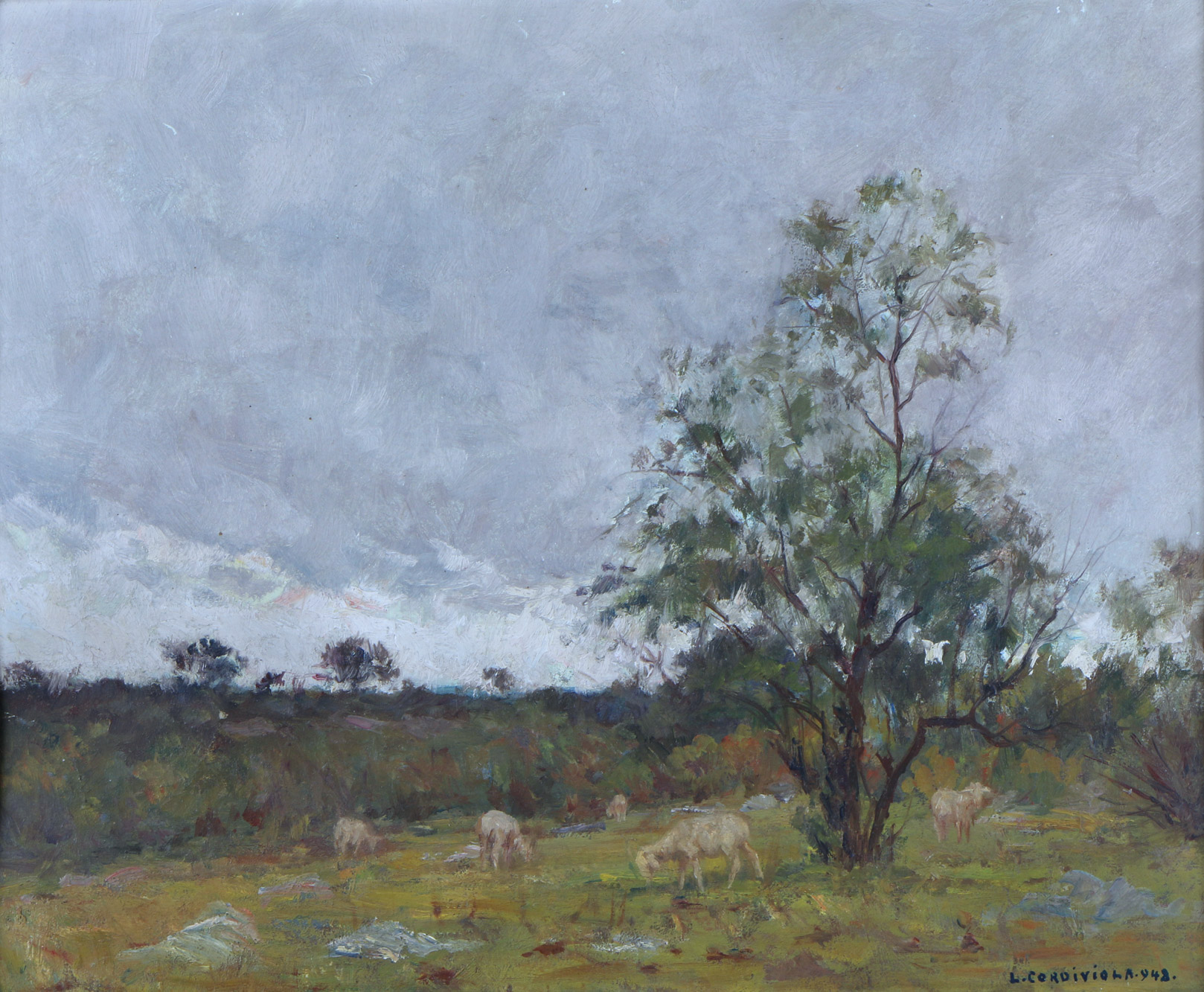 CORDIVIOLA, Luis Adolfo 'OVEJAS PASTANDO' 