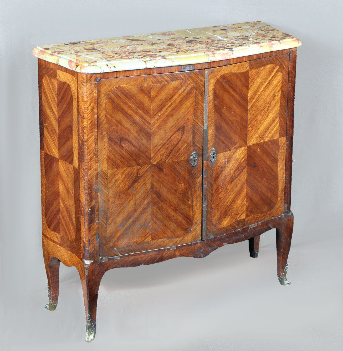 ANTIGUO MUEBLE DE ARRIMO FRANCES DE ESTILO TRANSICION. ANTIGUO MUEBLE DE ARRIMO FRANCES DE ESTILO TRANSICION.