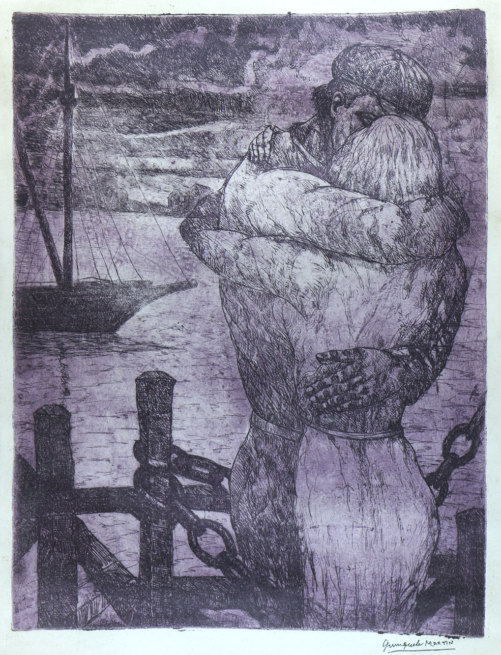 QUINQUELA MARTIN, Benito 'EL BESO' QUINQUELA MARTIN, Benito 'EL BESO'