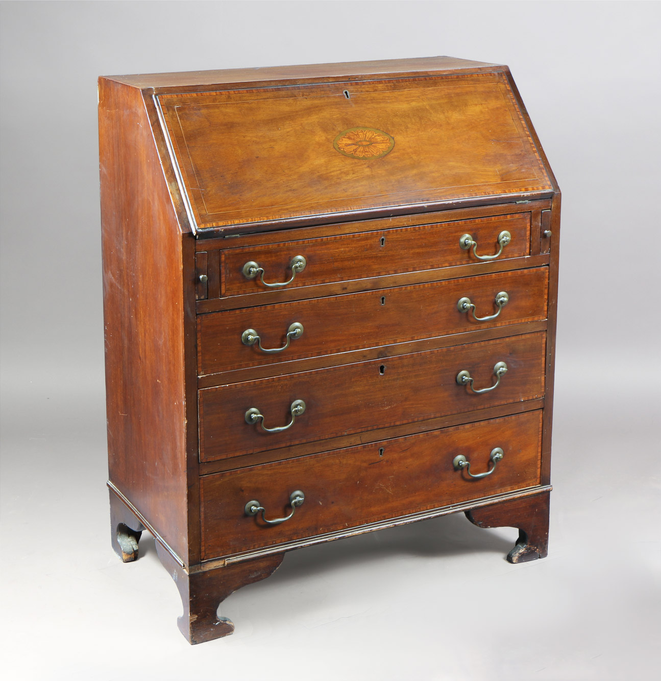 MUEBLE SECRETAIRE DE ESTILO INGLES ADAM. MUEBLE SECRETAIRE DE ESTILO INGLES ADAM.