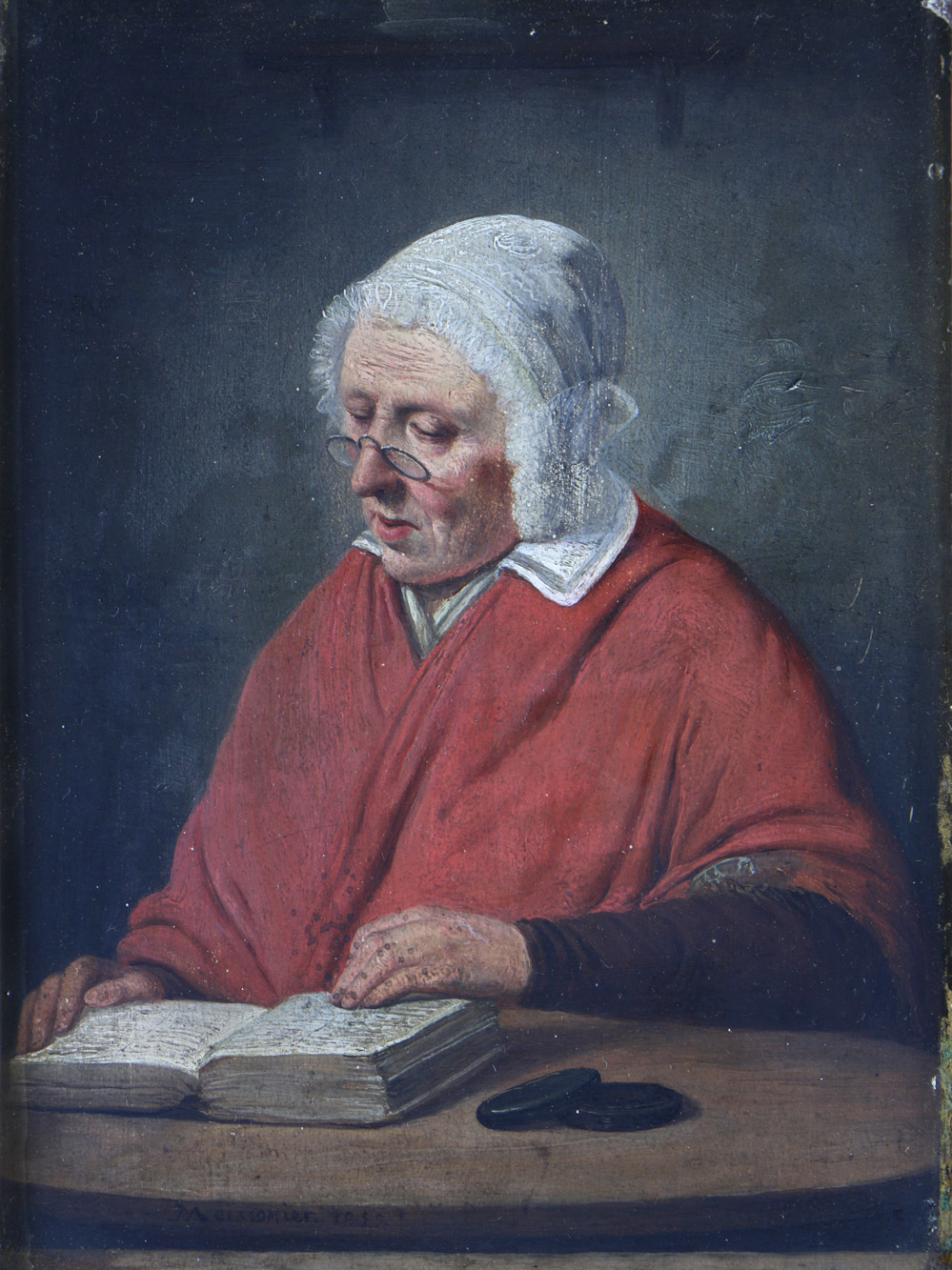 MEISSONIER, Jean Louis Ernest 'LA LECTURA' 