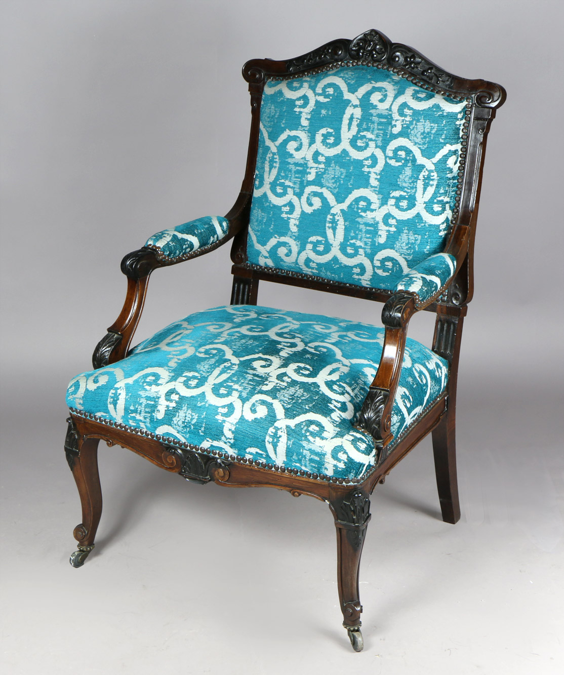 SILLON FRANCES DE ESTILO REGENCE. SILLON FRANCES DE ESTILO REGENCE.