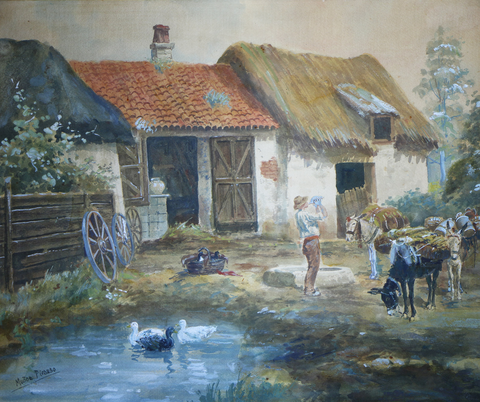 'ESCENA DE GRANJA' 'ESCENA DE GRANJA'