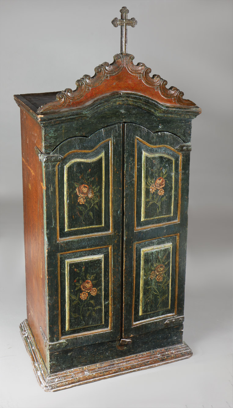 ANTIGUO ORATORIO PERUANO PARA IMAGEN RELIGIOSA. ANTIGUO ORATORIO PERUANO PARA IMAGEN RELIGIOSA.