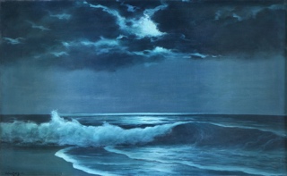 Lote 125: GUTIERREZ DEL BUSTO, José María. 'MARINA-NOCTURNO' 