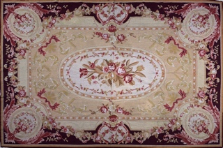 Lote 374: TAPICERIA FRANCESA AUBUSSON DE LANA TEJIDA A MANO. TAPICERIA FRANCESA AUBUSSON DE LANA TEJIDA A MANO.